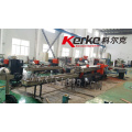 water recycling single screw extruder line for plastic