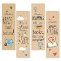 High end personalised custom printing paper bookmark