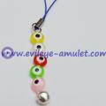 Mixed Color Evil Eye Lucky Eye Cell Phone Charm Ornament