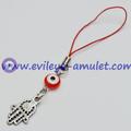 Evil Eye Hamsa Kabbalah Cell Phone Charm for Protection