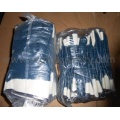 Jersey Cotton Liner Blue Nitrile Gants entièrement revêtus avec manchette de sécurité