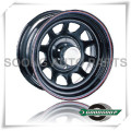 Daytona-Non Beadlock Wheels Rueda de acero GS-20101 de 15 &quot;a 17&quot; con diferentes PCD, Offset y orificio de ventilación