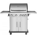 Garden 4 Burner Stainless Steel Gas Grill