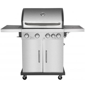 Garden 4 Burner Stainless Steel Gas Grill