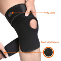 Soporte de rodilla de neopreno impermeable ajustable
