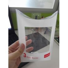 Custom printed clear plastic PP/PVC/PET pillow box (pillow shape package)