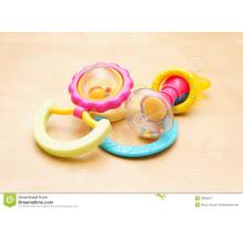 Plastic parts for baby moveable