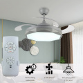 New Designer Retractable Bladeless Fan With Colorful Light