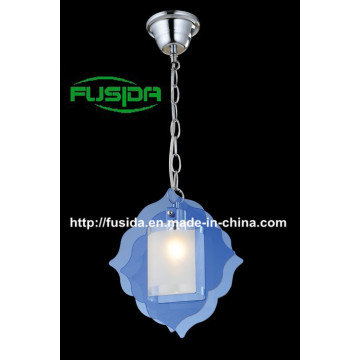 2014 New Design Colorfulpendant Light with Bule Glass (D-9348/1)