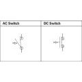 Power sensing type waterproof switch