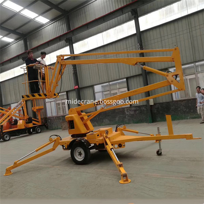 8-20m Trailer Mounted Towable Boom Lift
