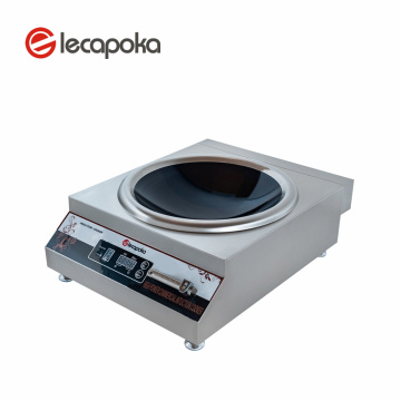 Cheap Price Stainless Steel 380V 6KW Induction Cooker