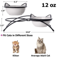 Ceramic Raised Pet Cat Bowls