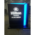 Outdoor Hotel Entrance Exit LED Instruction Directory Guide Pylon Sign