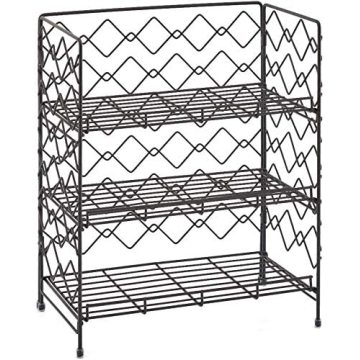 3-х уровневая металлическая стойка для специй для кухонной столешницы