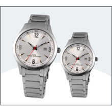 High Grade Stainless Steel Lover Watch, Quartz Couple Watches (15171)