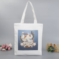 Cotton Canvas Comic Patterns  Bag