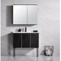 Black bathroom vanities stand for new