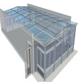 Glass Room Balcony Roof Sunroom Pvc Patio Cover