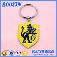 Custom promocionais Metal Badge Keychain para Atacado