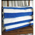 100% Cotton Yellow White Stripe Hotel Pool Towels