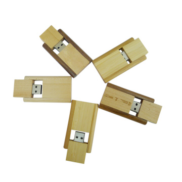 New Style Swivel Wood USB Pen Drive Wholesale