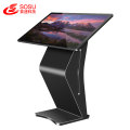 43 inch standing kiosk LCD IR touch screen