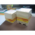 High quality colorful memo cube sticky notes