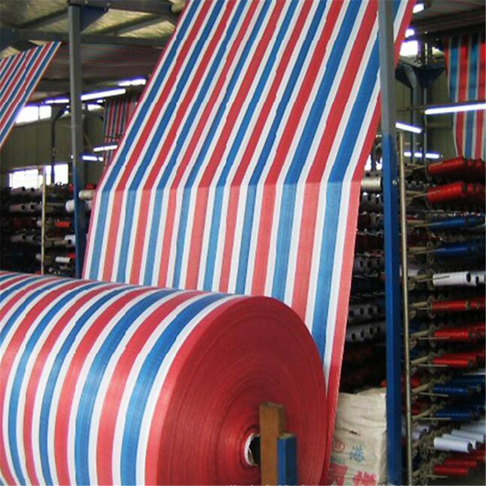 PE stripe tarpaulin 06