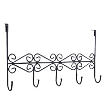 Sturdy Over The Door 5 Hooks Clothes Hanger