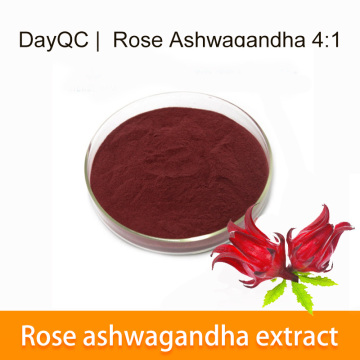 Rose ashwagandha 4:1 bulk raw powder