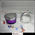 30g 50g Purple Heart Shape acrylique emballage crème pot