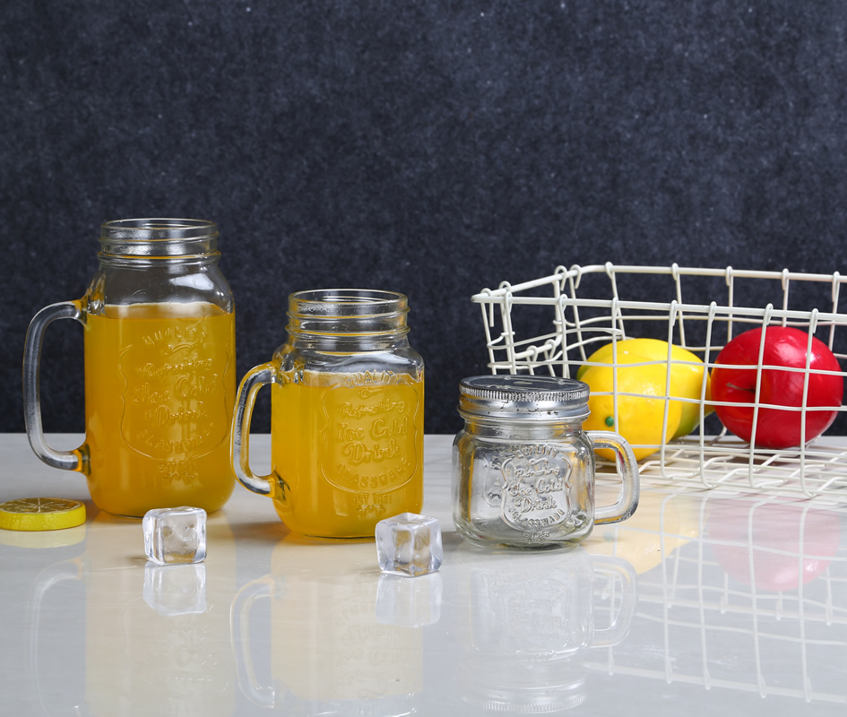 Glass Mug with Handle