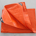 Durable Orange Tarpaulin Curtain