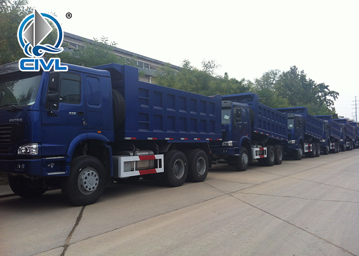 Blue 6x4 Heavy Duty Dump Truck 2