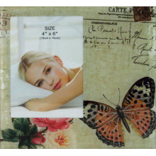 Butterfly Glass Photo Frame