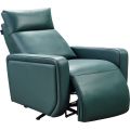 Minimalist Milk Cowhide Electric Back Leisure Chair