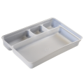 four compartment tray vacuum forming plastic packaging