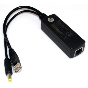 POE splitter 48VDC to 12VDC