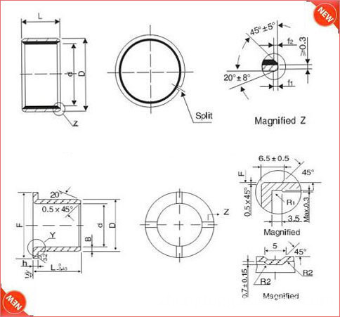 Bearing bushing for Oil