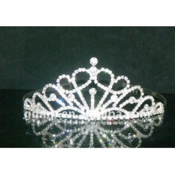 rhinestone crystal tiaras