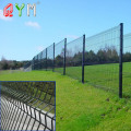 PVC Coated 3D Curved Welded Wire Mesh Fencing