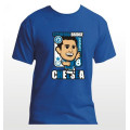 2014 nuevo EPL club equipo Chelea aficionado al fútbol Lampard camisetas de dibujos animados