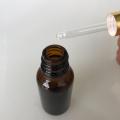 20ml amber column bottle with dropper