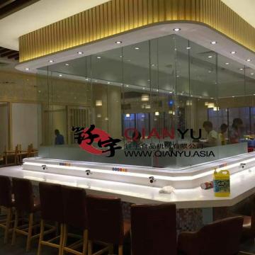 Buffet Restaurant  LED Light Type Sushi Belt