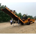 Efficient wood crusher wood chipper