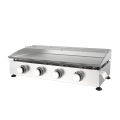 Four Burner Stainless Steel Gas Plancha