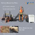 Vertical Copper Chips Briquetter Machine