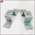 Galvanized Zinc Plated Steel Four-Hole Flat Tee Plate Zinc Plated Steel Stamping Parts