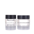 3g 5g Clear Cosmetic Eye Cream Glass Jar